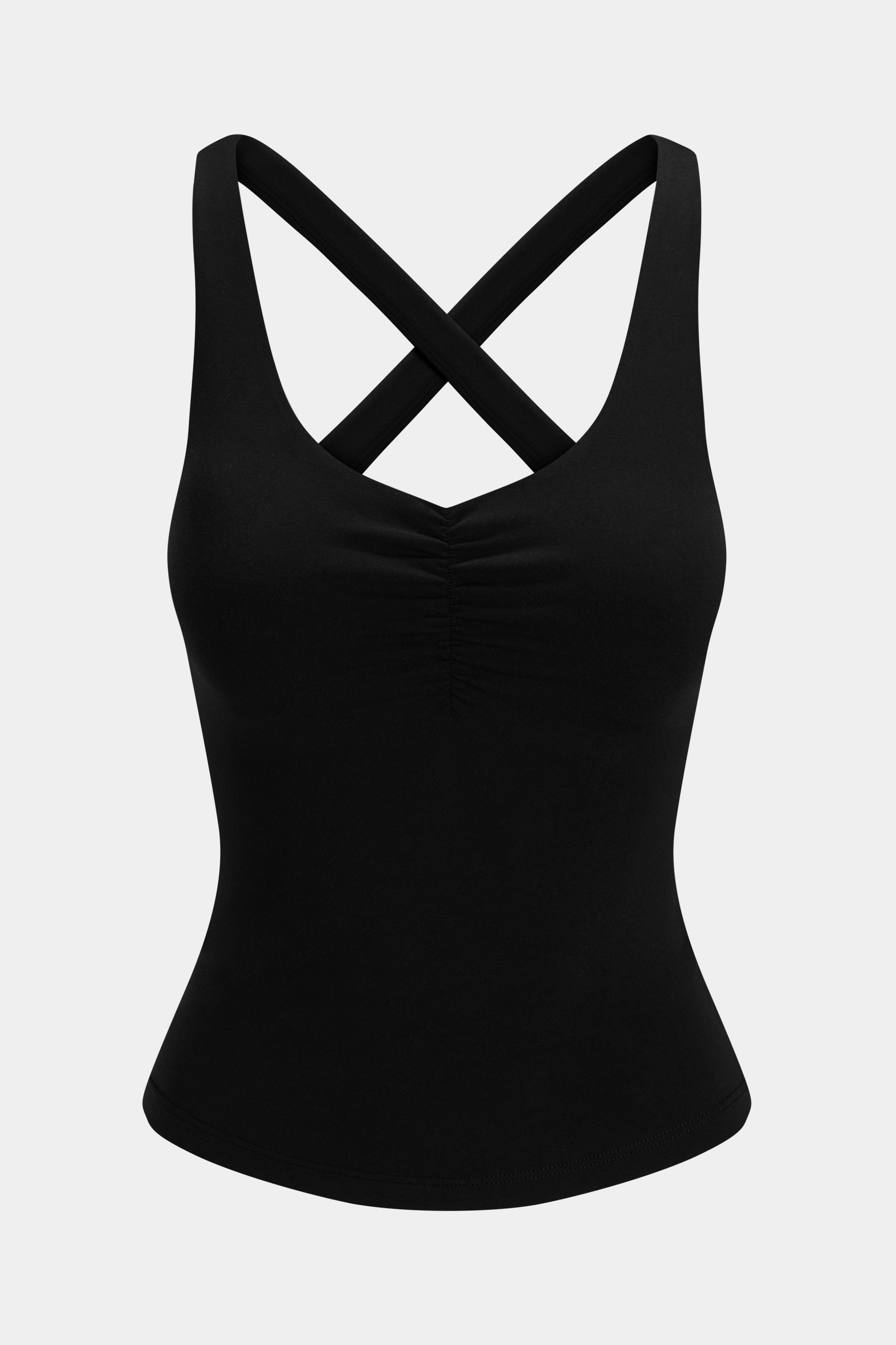 Cloudform® Scrunch Top - Black